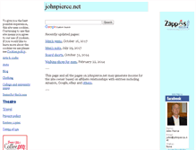 Tablet Screenshot of johnpierce.net