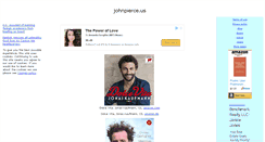 Desktop Screenshot of johnpierce.us