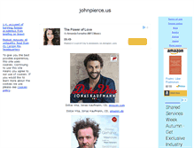 Tablet Screenshot of johnpierce.us